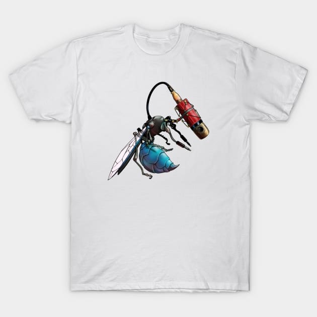 Surveillance Bug - mic T-Shirt by corykerrstore